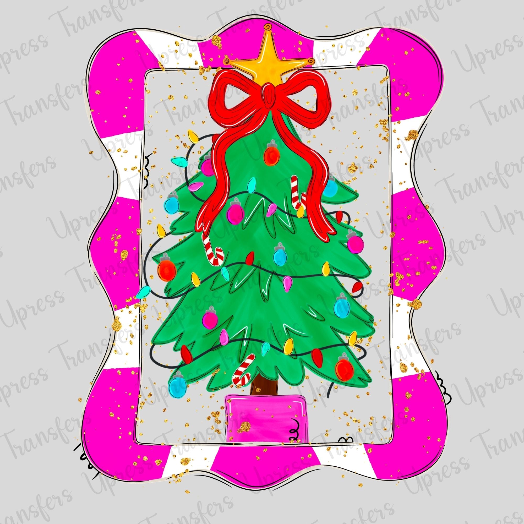 Pink White Tree