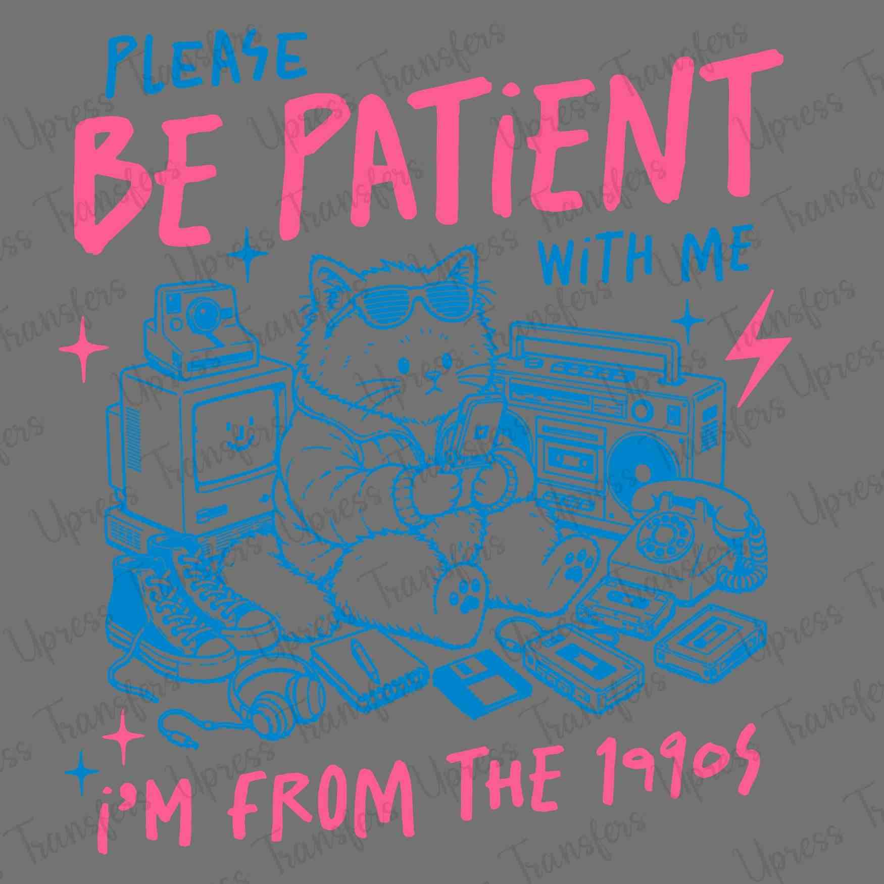 Pink and Blue Please Be Patient