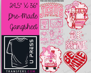 Pink and Red Valentine Mini