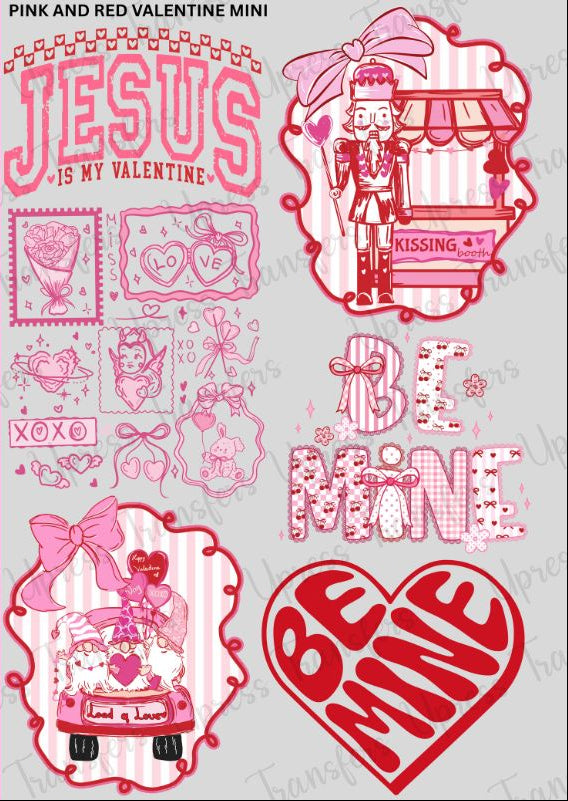 Pink and Red Valentine Mini