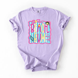 Pink and Yellow Beach Bum