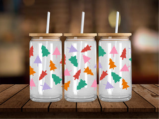 Pixels Trees 16 Oz Wrap