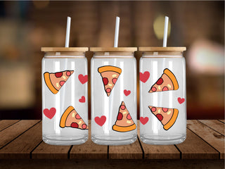 Pizza Hearts 16 Oz Wrap