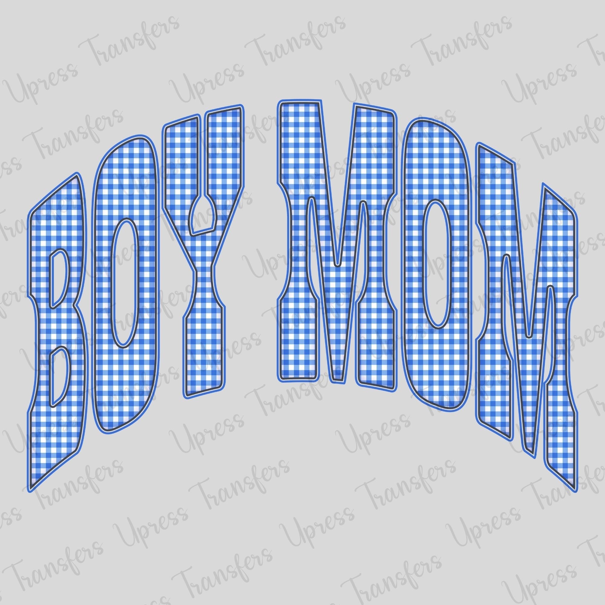 Plaid Boy Mom
