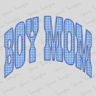 Plaid Boy Mom