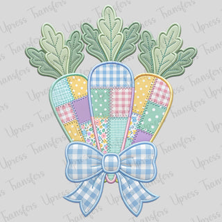 Plaided Bow Carrots
