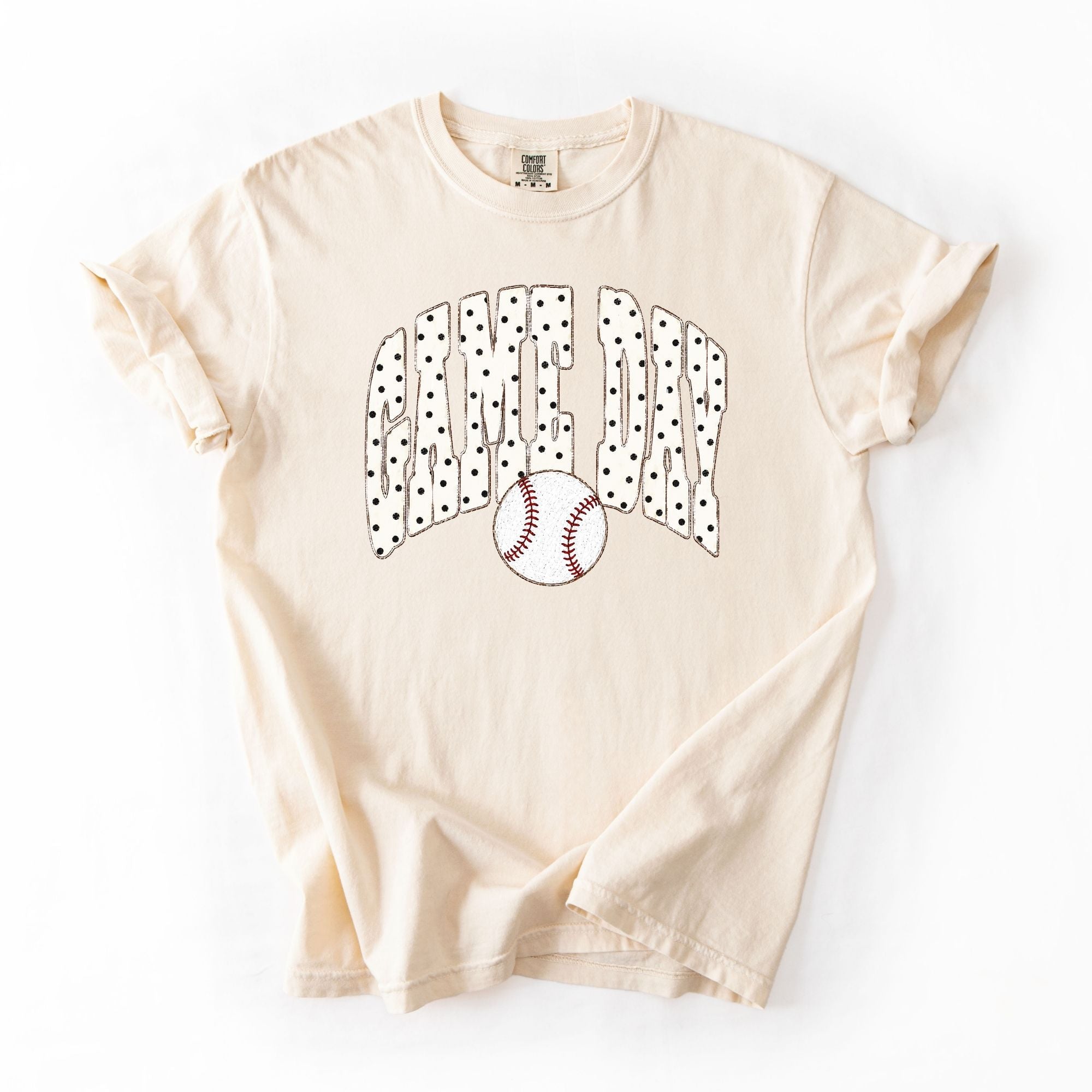Polka Dotted Baseball Game Day