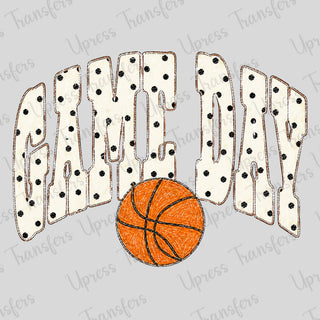 Polka Dotted Basketball Gameday