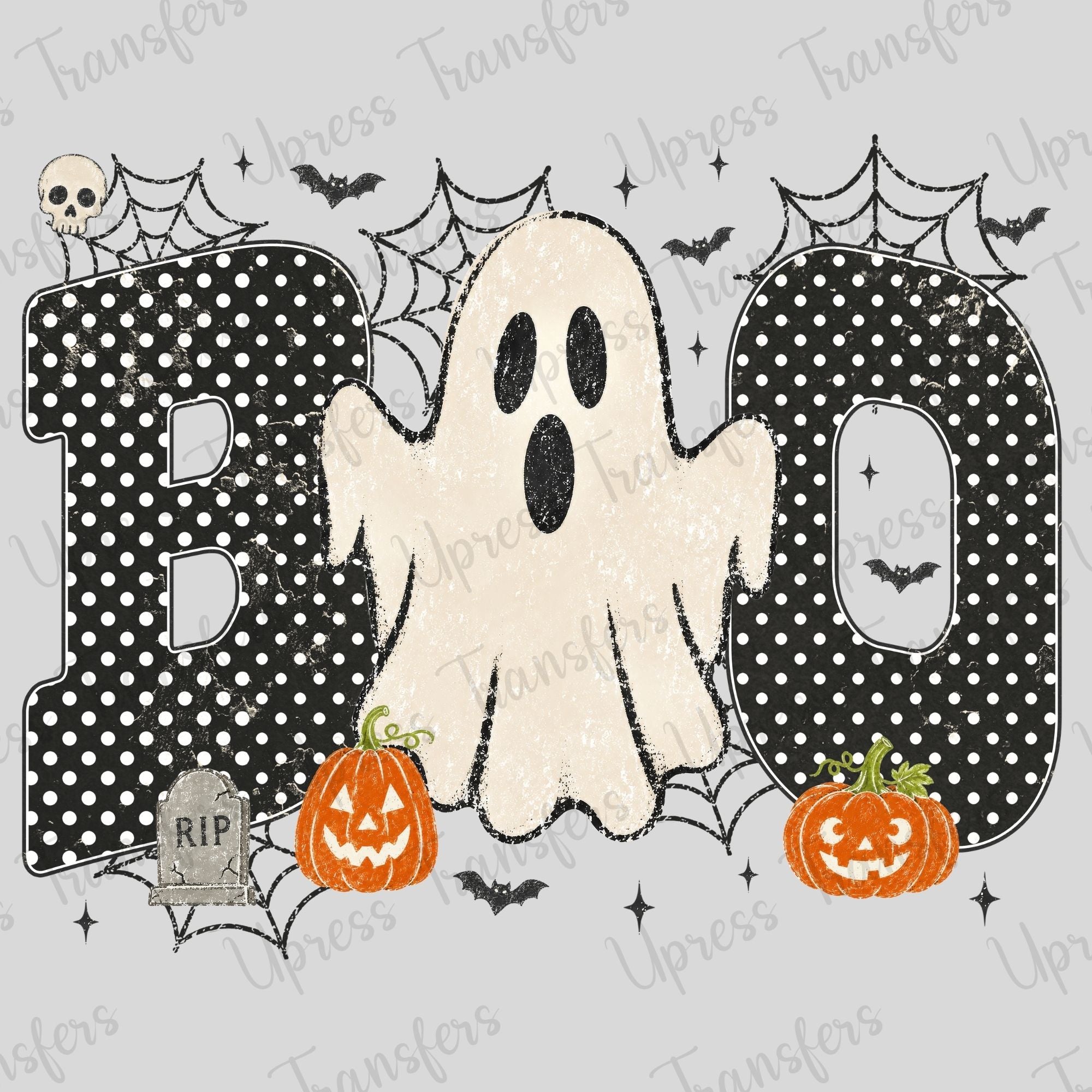 Polka Dotted Boo Ghost