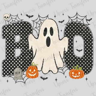 Polka Dotted Boo Ghost
