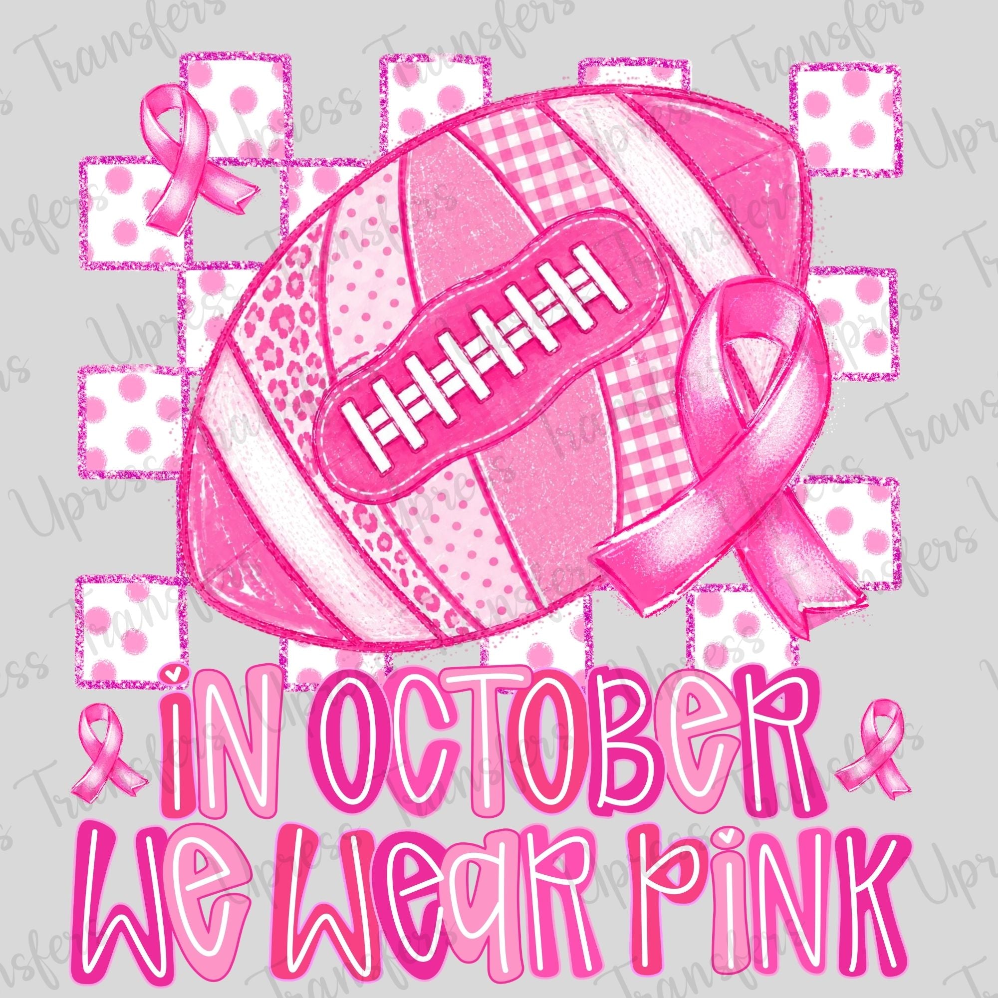 Polka Dotted Checkered Prints In October