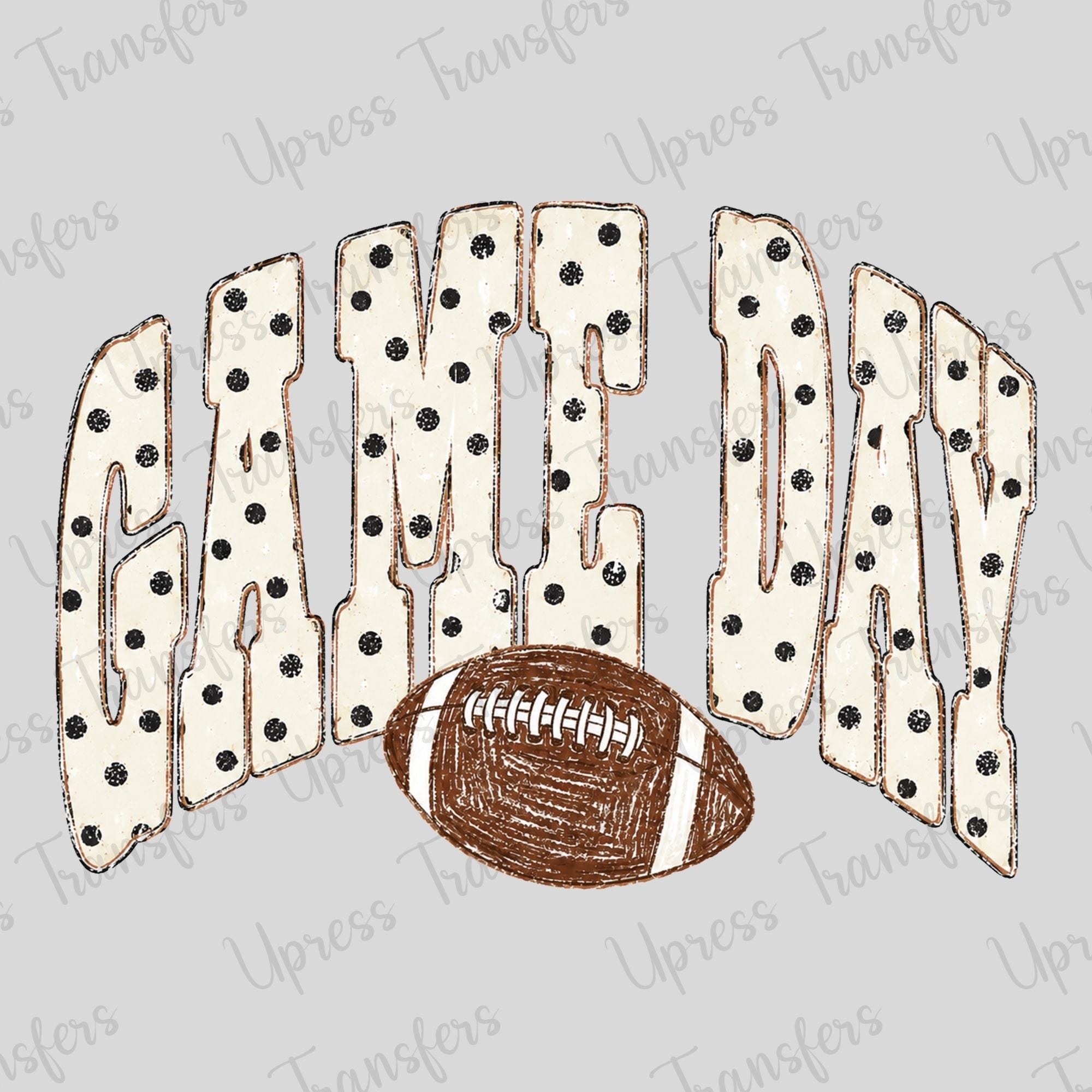 Polka Dotted Football Gameday