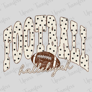 Polka Dotted Football Hallelujah