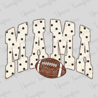 Polka Dotted Mama Football