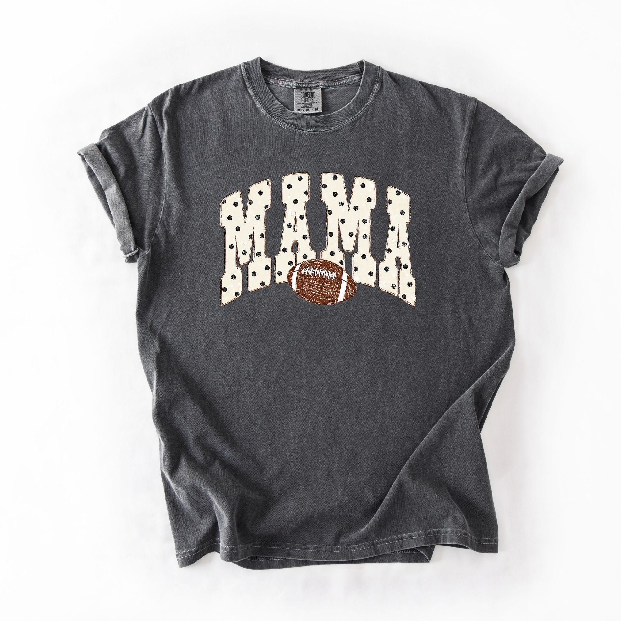 Polka Dotted Mama Football