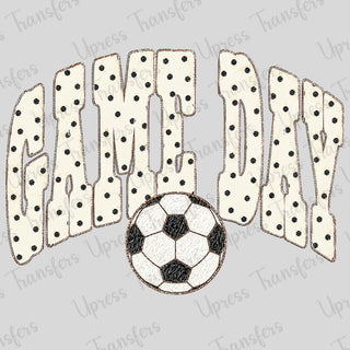 Polka Dotted Soccer Game Day