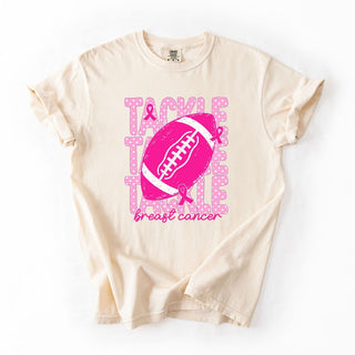 Polka Dotted Tackle x3 Breast Cancer