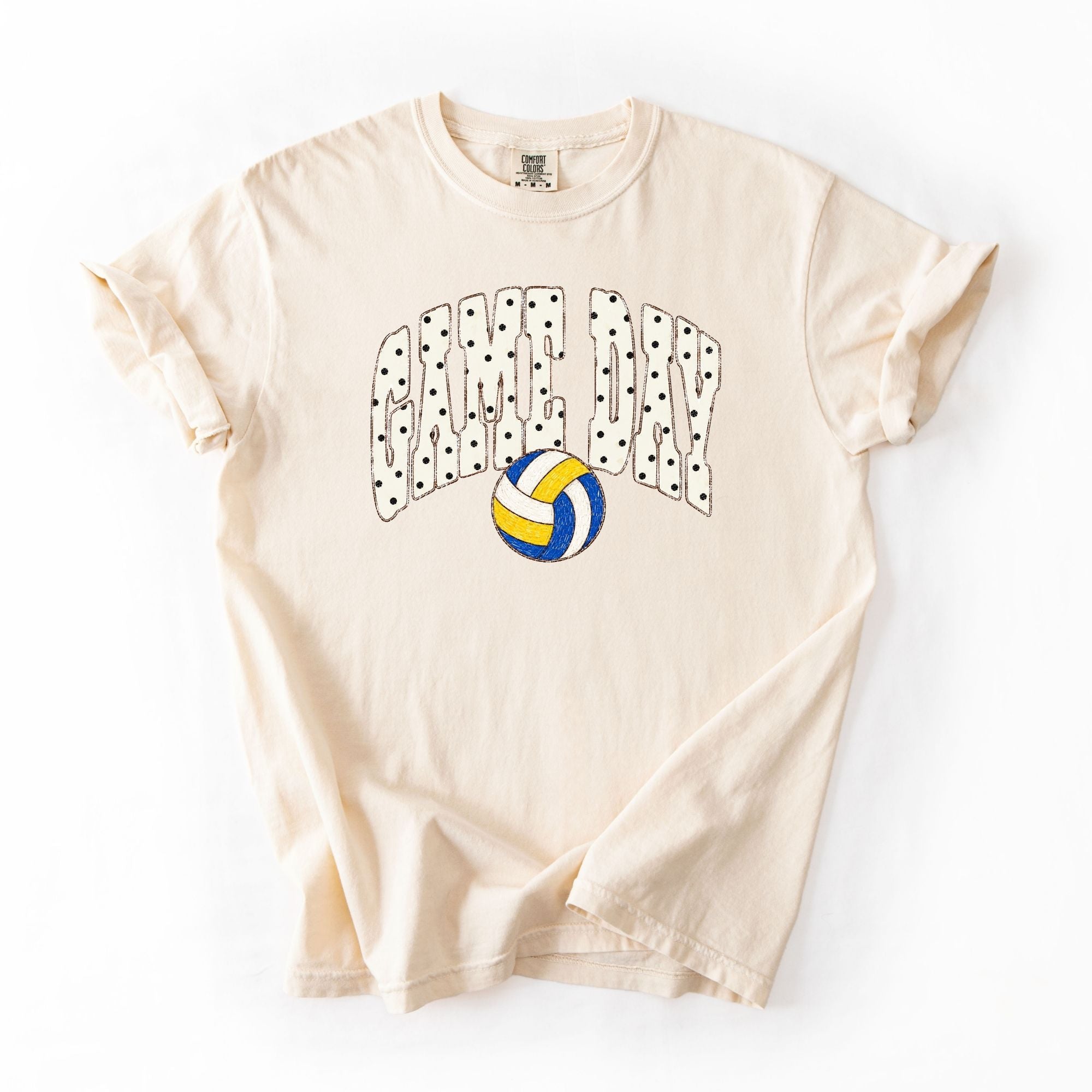 Polka Dotted Volleyball Game Day