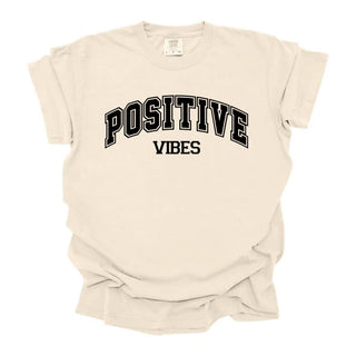 Positive Vibes Varsity Arched