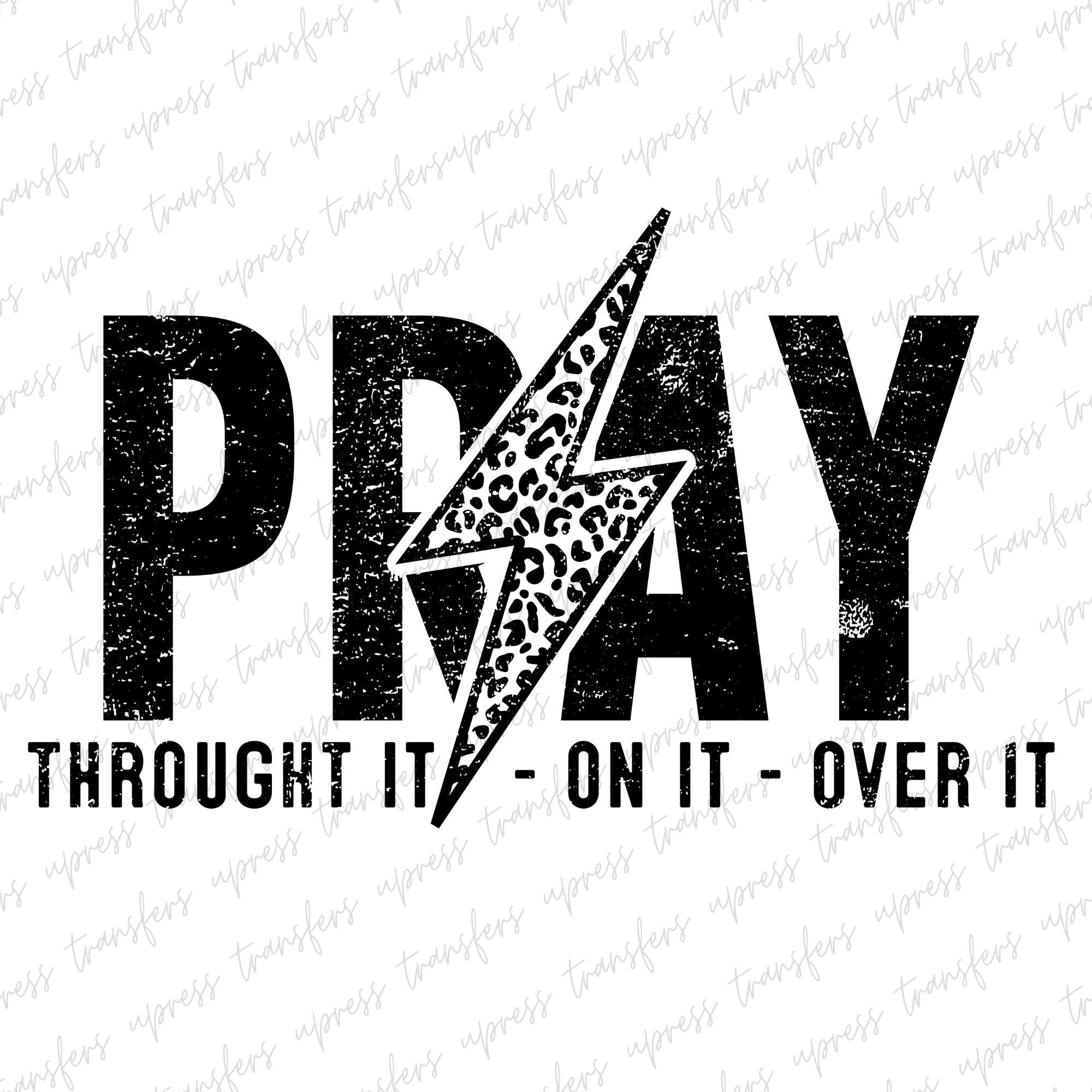 Pray Leopard Bolt Black