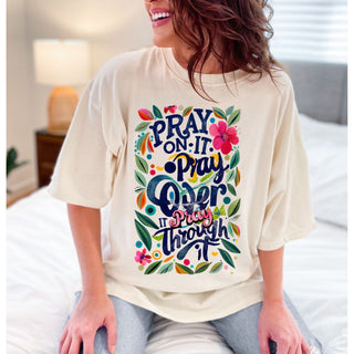 Pray On It Pray Over It Floral