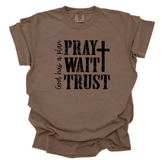 Pray Wait Distressed