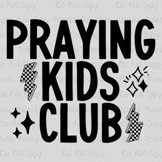 Praying Kids Club Black