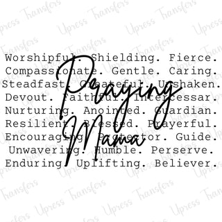 Praying Mama Words
