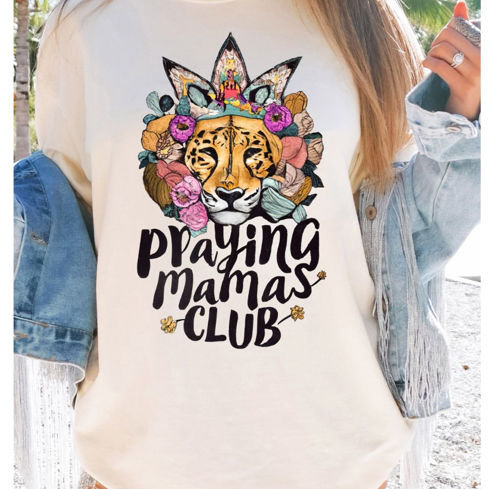 Praying Mamas Club Cheetah