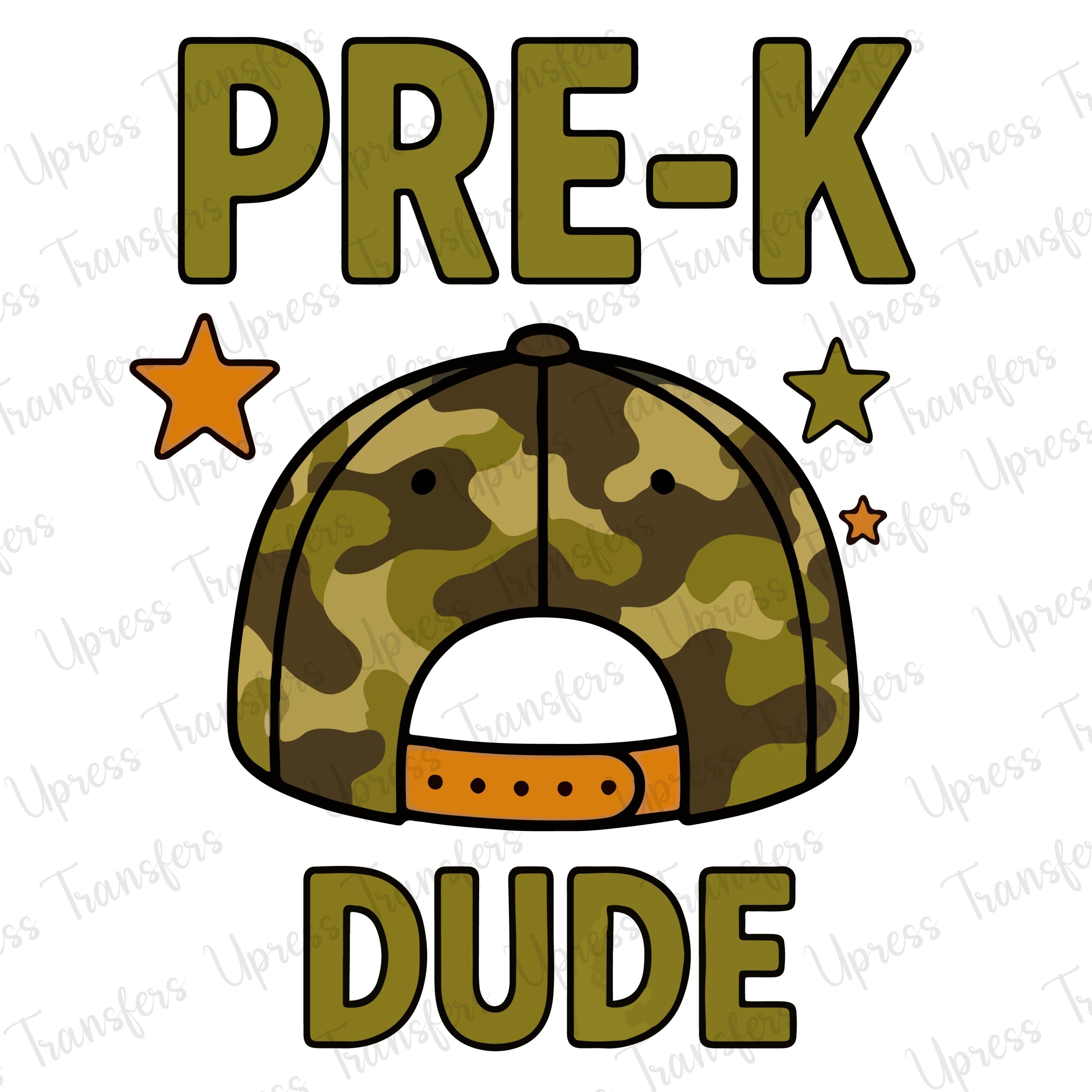 Pre-k dude camo