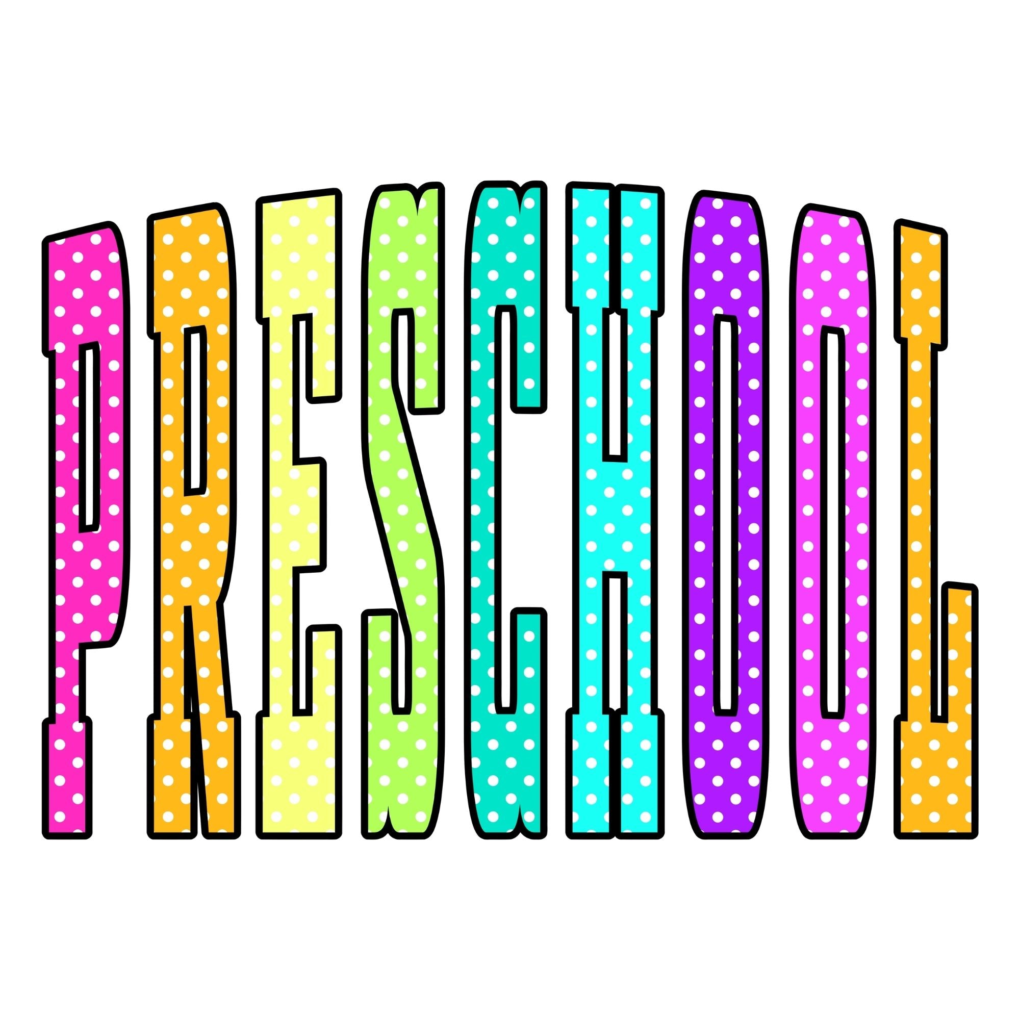 Pre School Multi Dots