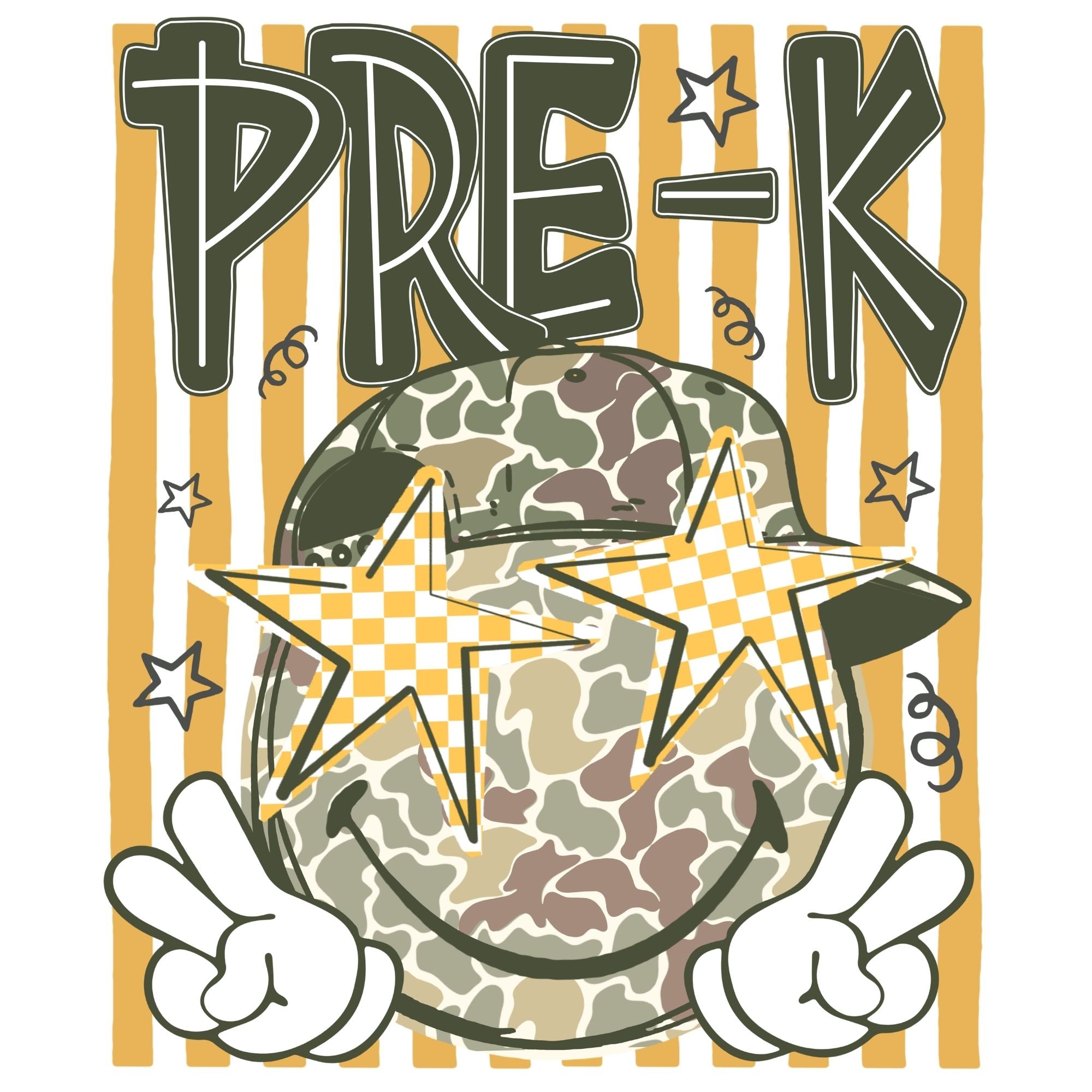 Prek Camo Smile