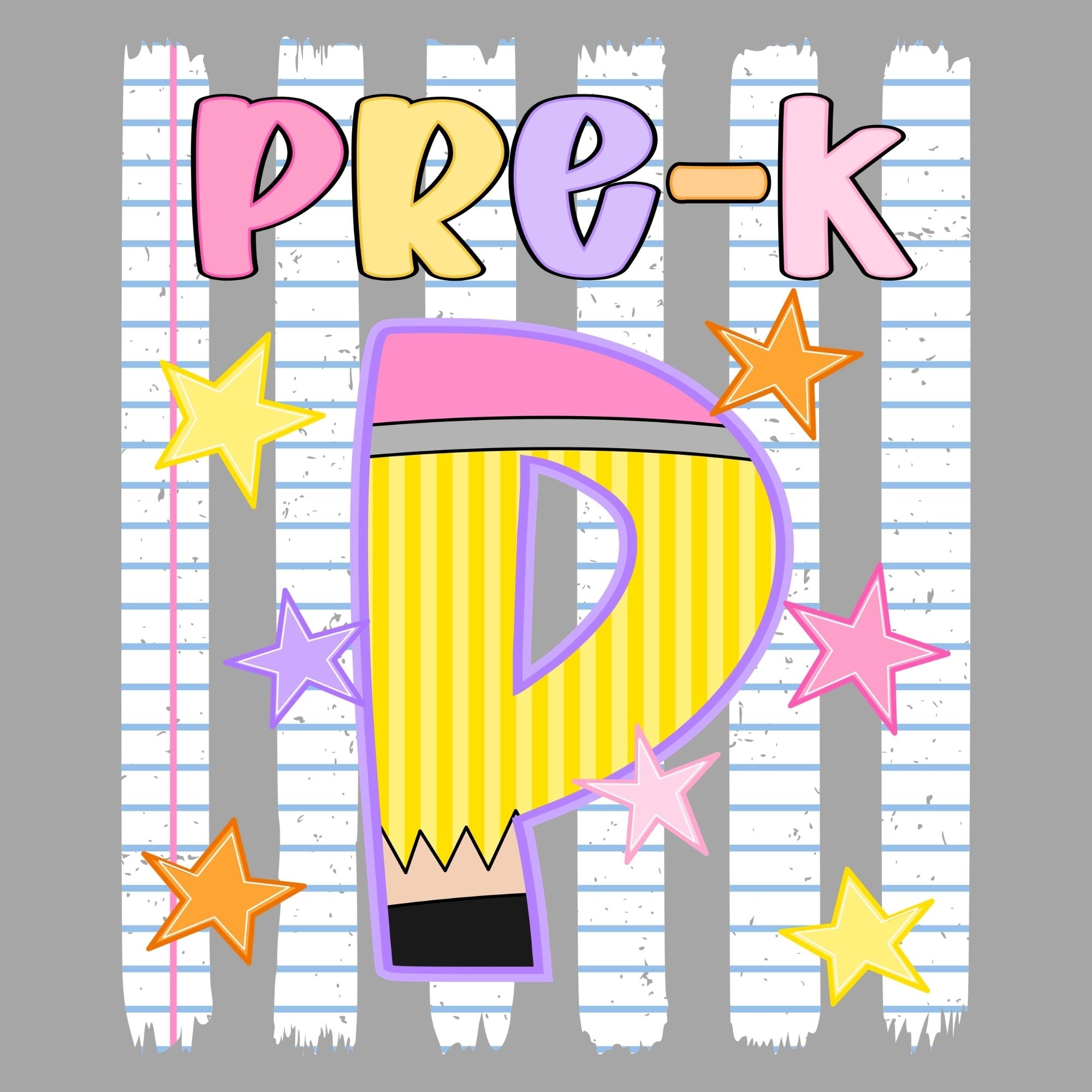 Prek Notebook Girl