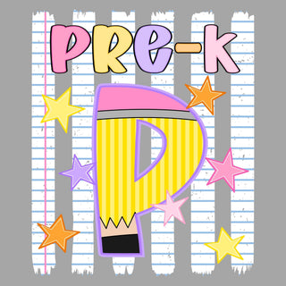Prek Notebook Girl