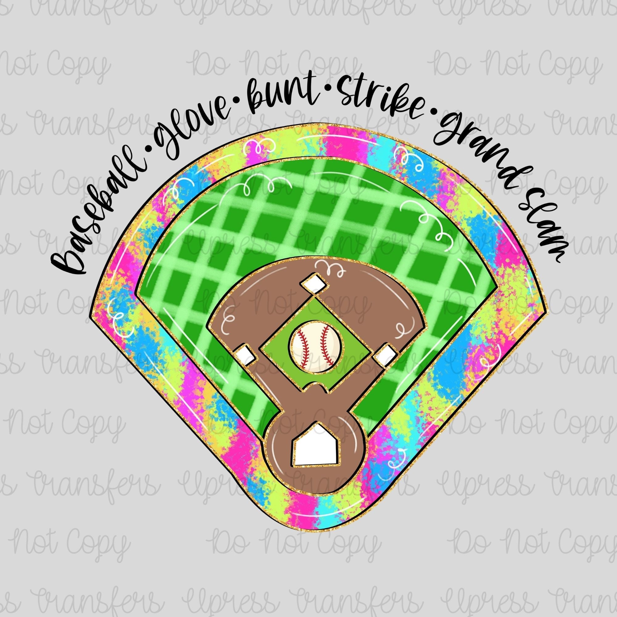 Preppy Baseball Field