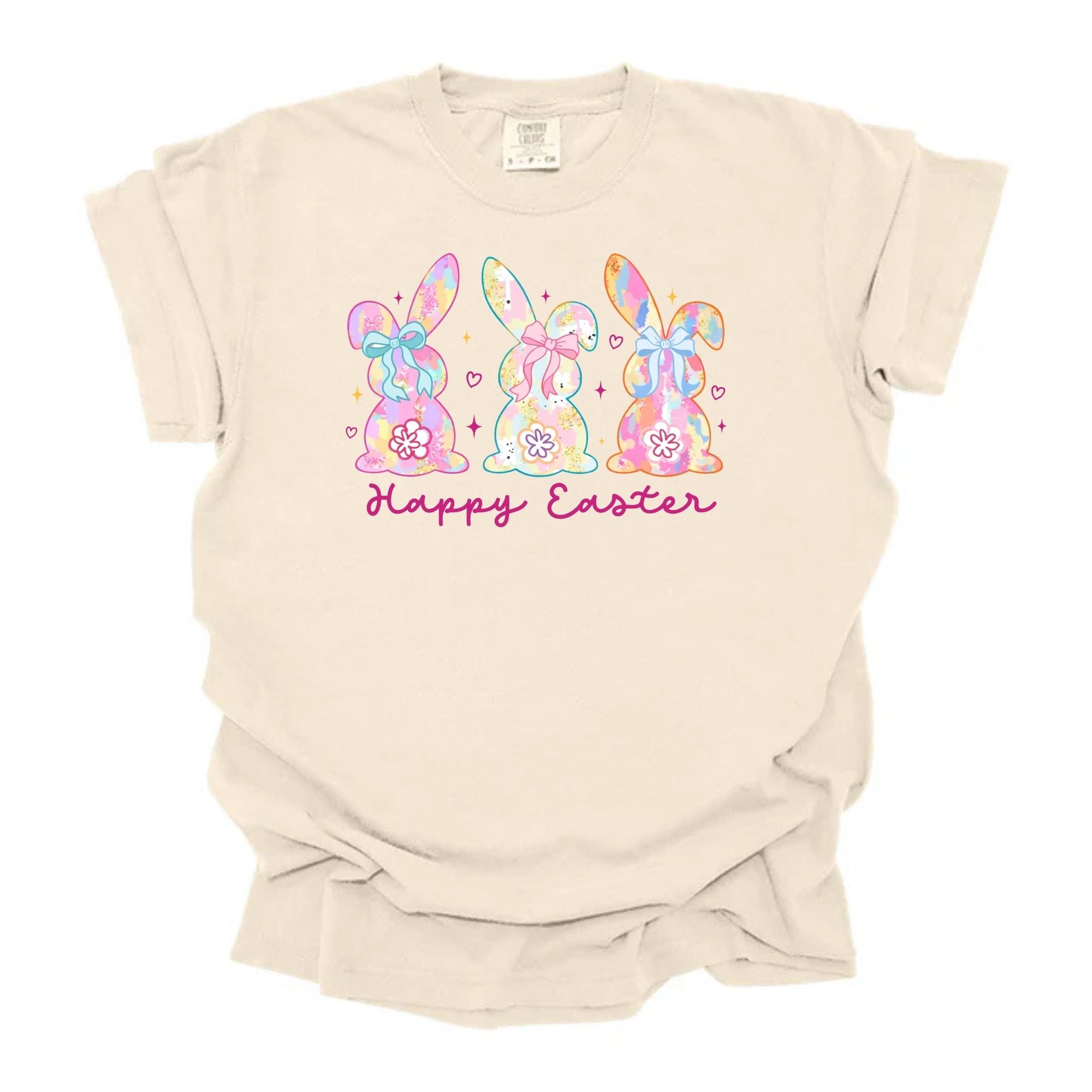 Preppy Bunnies Pastel Easter