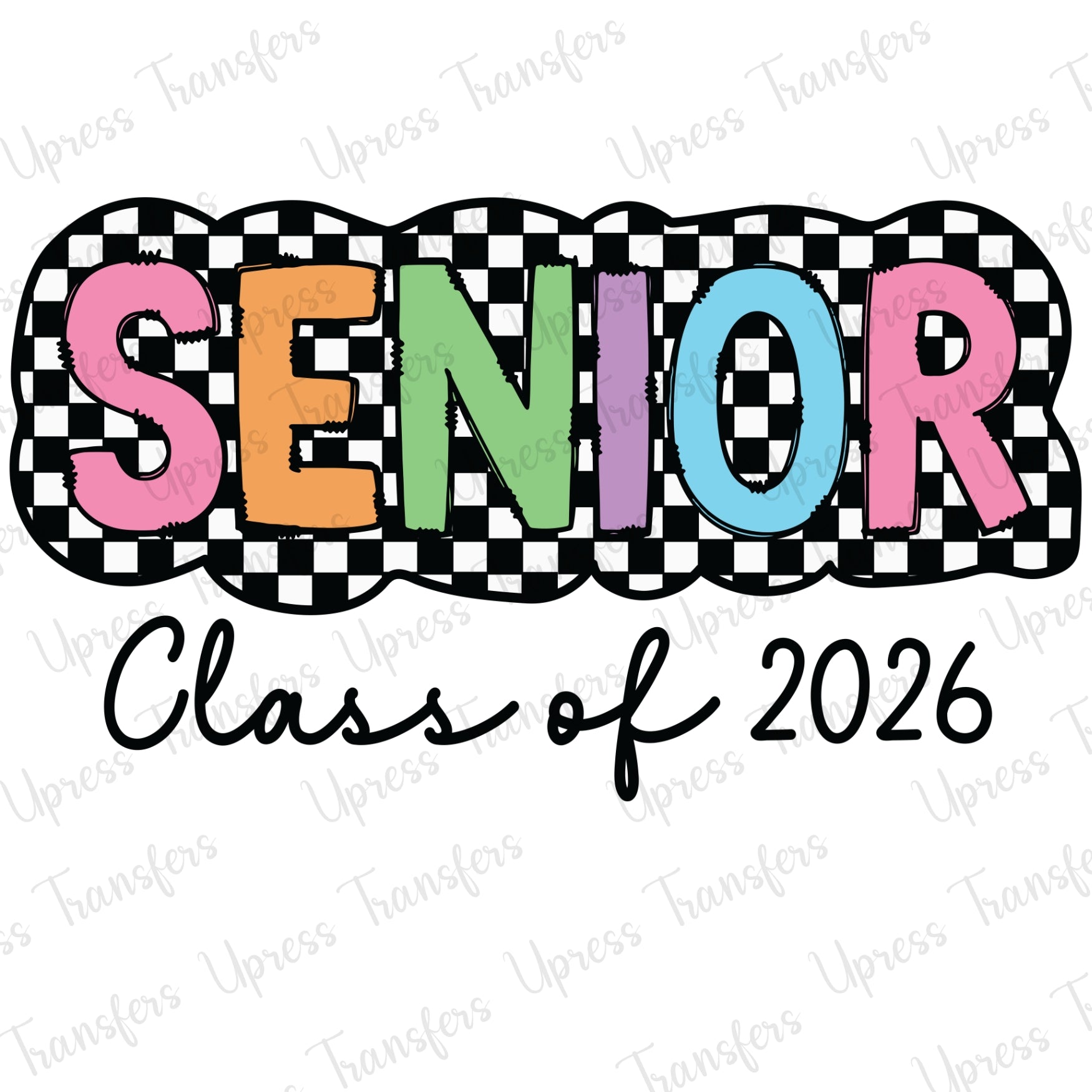 Preppy Checkered Senior