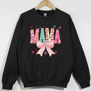 Preppy Christmas Patterned Mama Coquette