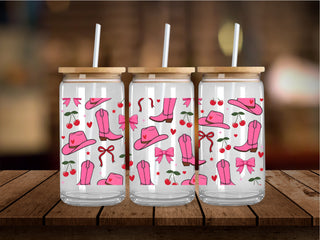 Preppy Cowgirl  16 Oz Wrap