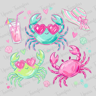 Preppy Crabs With Hats