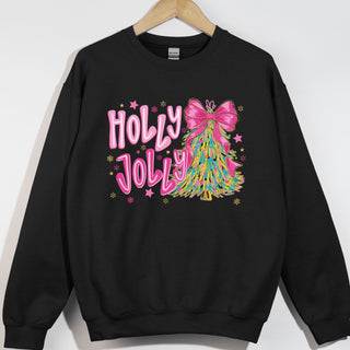 Preppy Holly Jolly Pink Christmas
