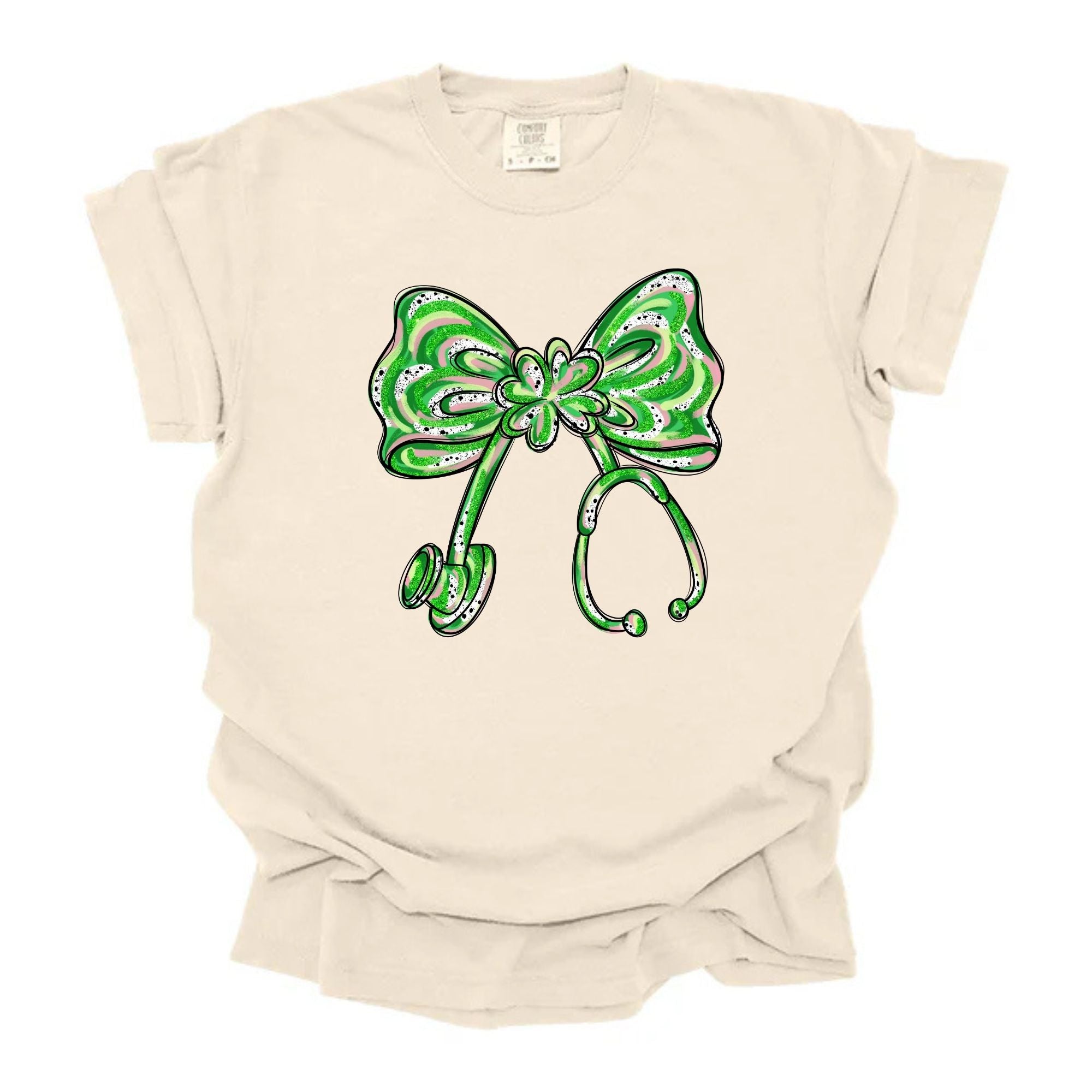 Preppy Nurse Shamrock