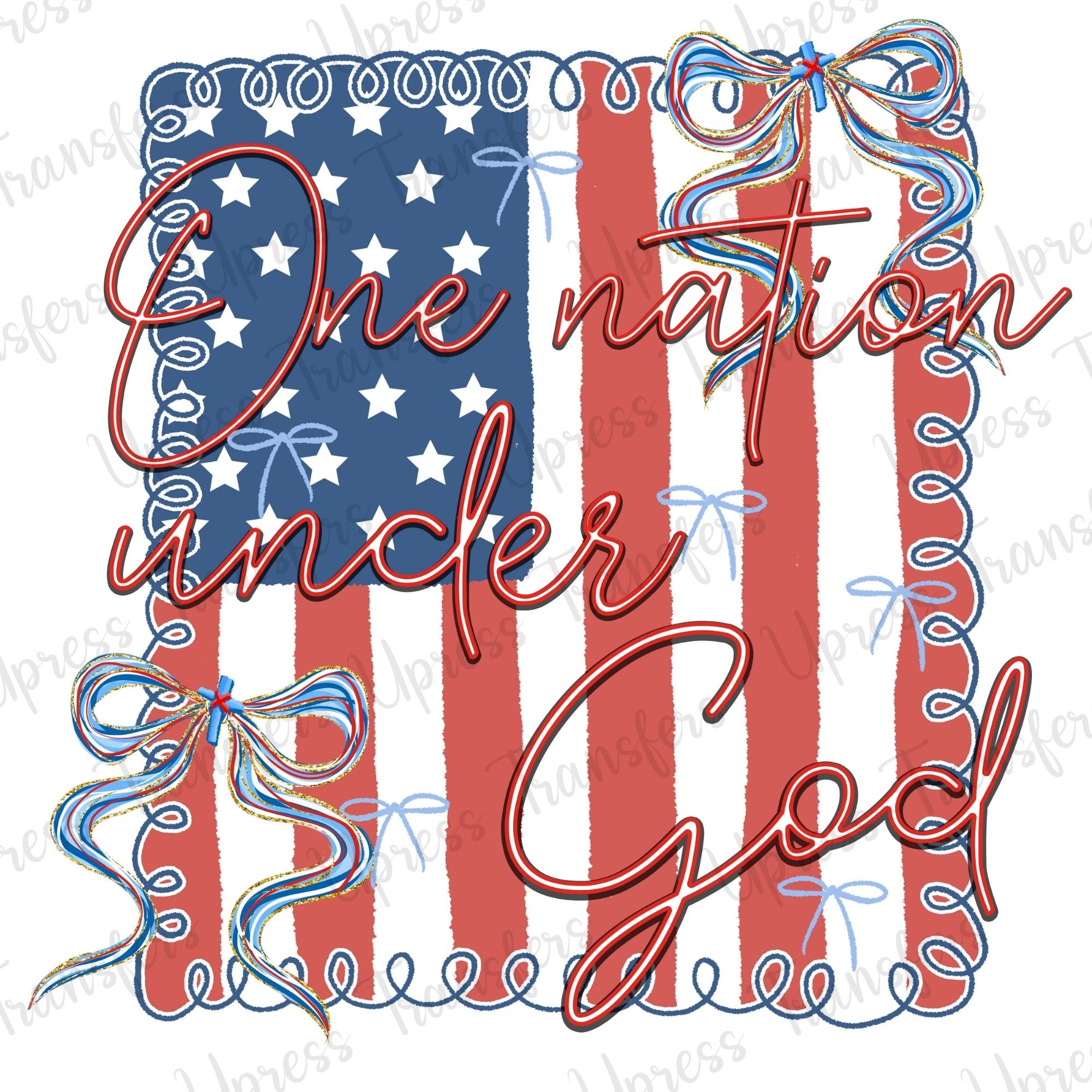 Preppy One Nation Under God
