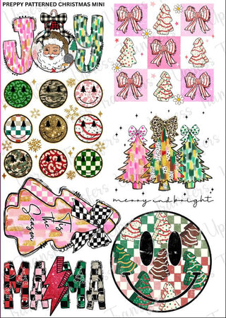 Preppy Patterned Christmas Mini