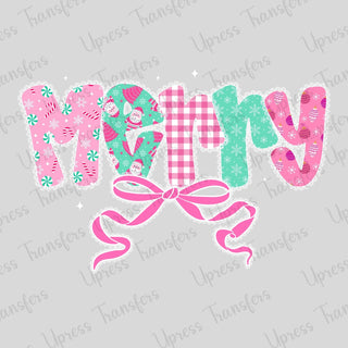 Preppy Patterned Merry Lace Border