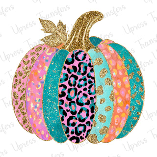 Preppy Patterned Pumpkin