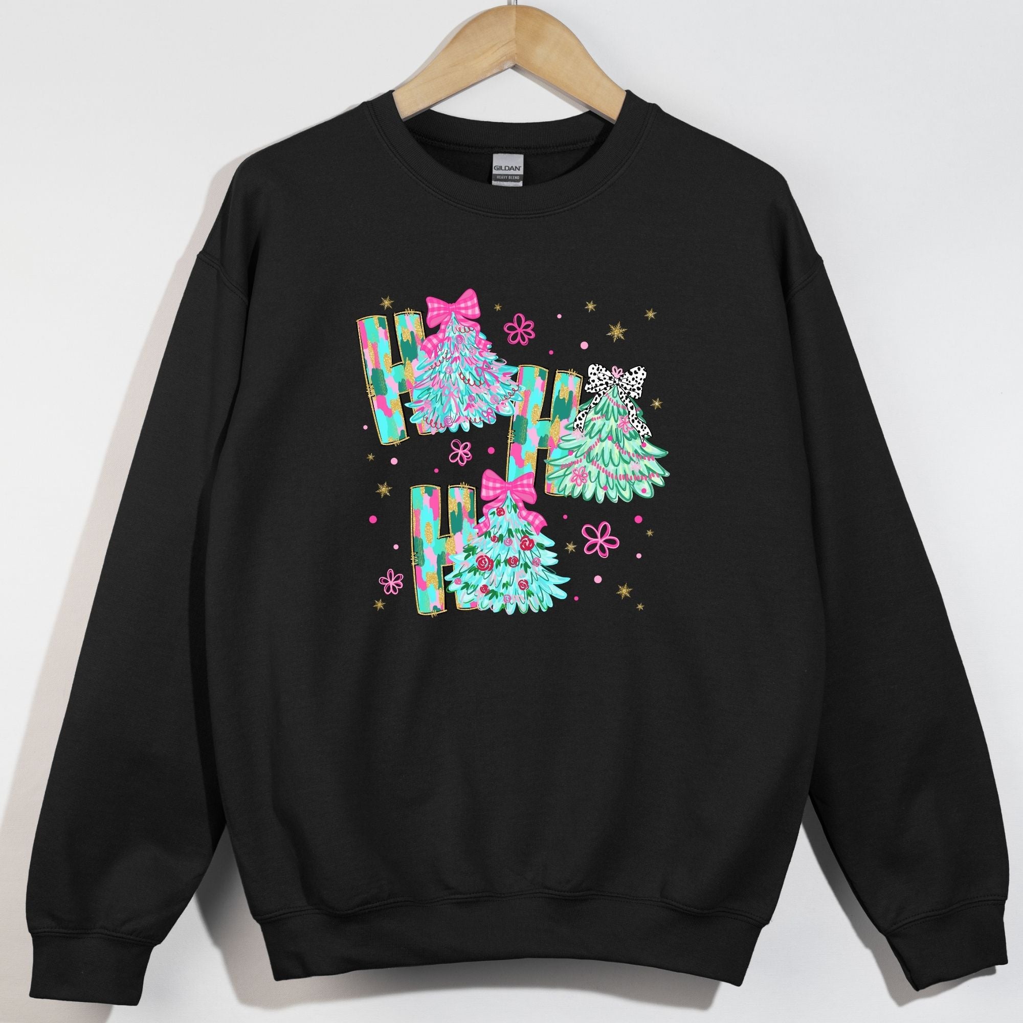 Preppy Patterned So Cute Ho Ho Ho Doodle