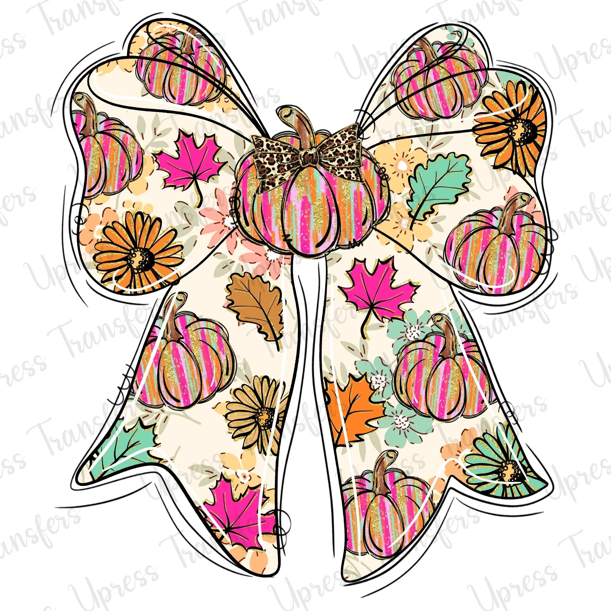 Preppy Pretty Fall Bow