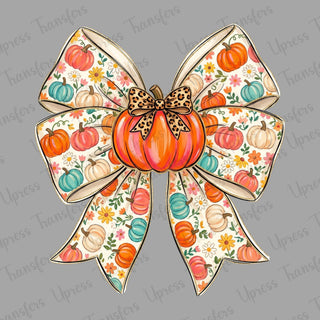 Preppy Pumpkin Bow