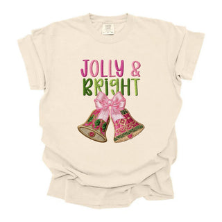 Preppy Stitched Jolly And Bright